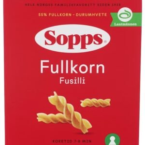 Pastaskruer Fusilli fullkorn